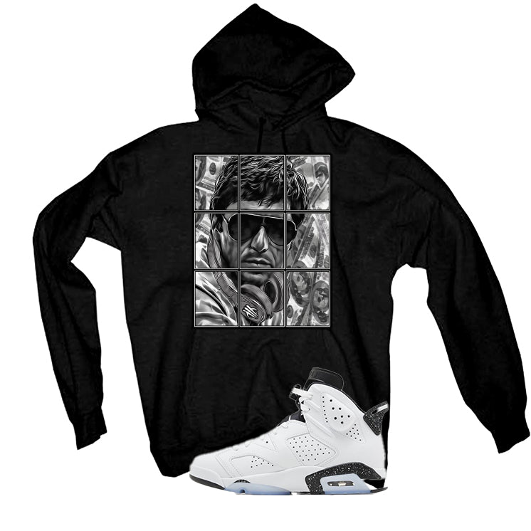 Air Jordan 6 Reverse Oreo Black T-Shirt (PACINO) product image 3
