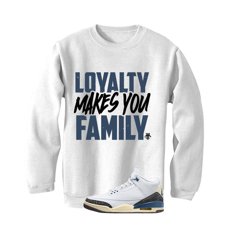 Air Jordan 3 OG SP Diffused Blue White T-Shirt (Loyalty product image 4