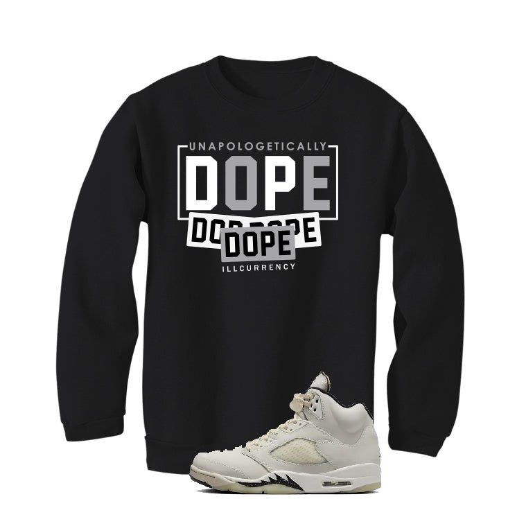 Air Jordan 5 SE “Sail” | illcurrency Black T-Shirt (DOPE) product image 4