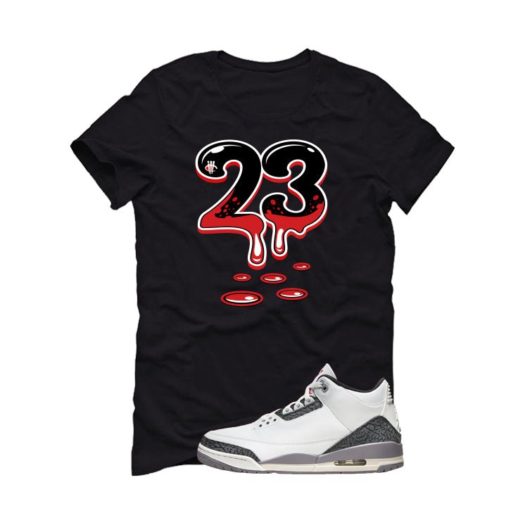 Air Jordan 3 Cement Grey Black T-Shirt (23)| illcurrency product image 2