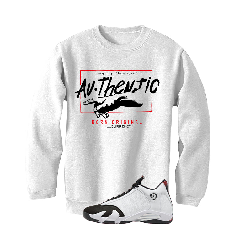 Air Jordan 14 Black Toe White T-Shirt (Authentic) product image 4