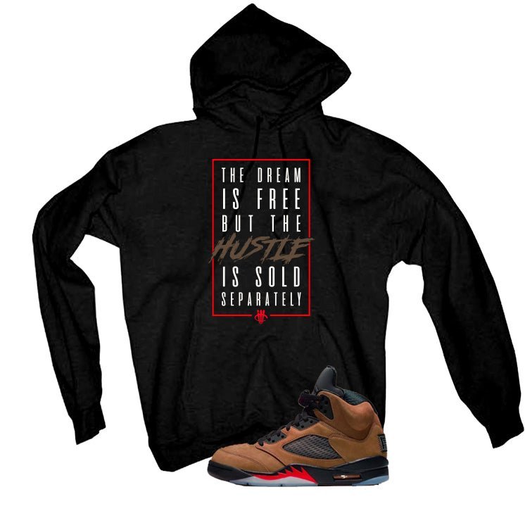 Air Jordan 5 Archaeo Brown Black T-Shirt (Dream is Free) product image 3