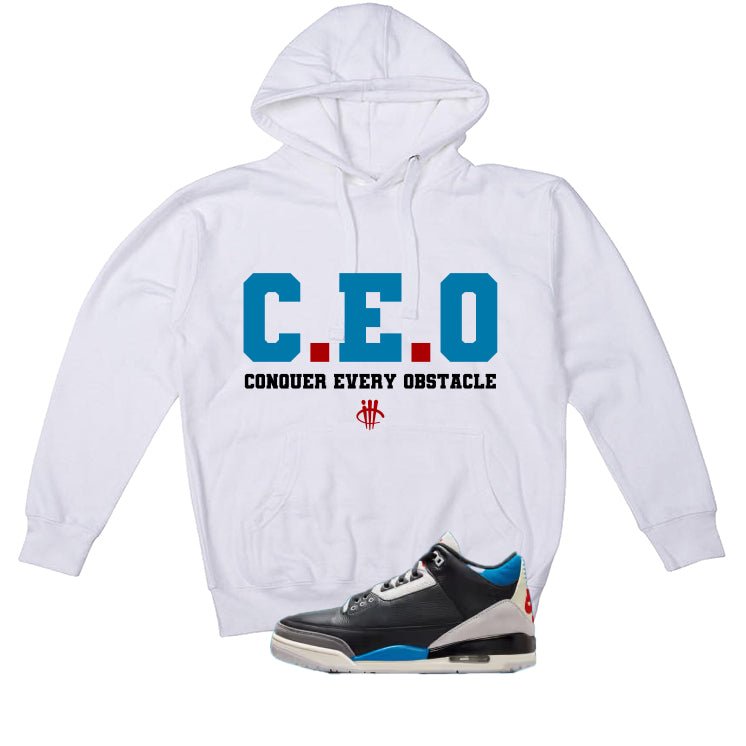 Air Jordan 3 OG Rare White T-Shirt (CEO)| illcurrency product image 3