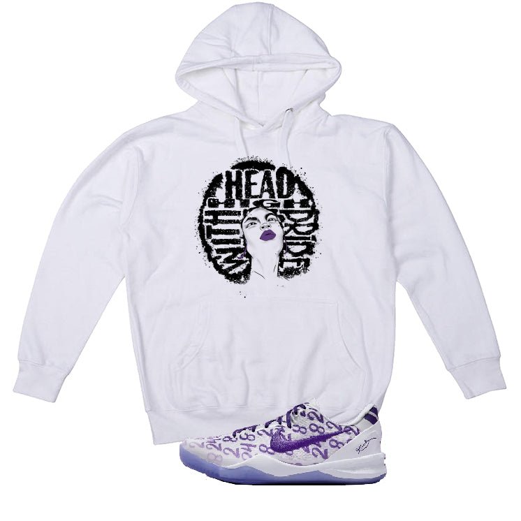 Nike Kobe 8 "Court Purple" | illcurrency White T-Shirt product image 3