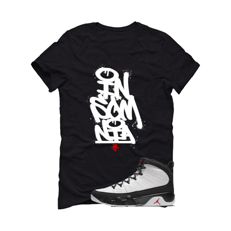 Air Jordan 9 OG Space Jam Matching T-Shirt Black product image 2