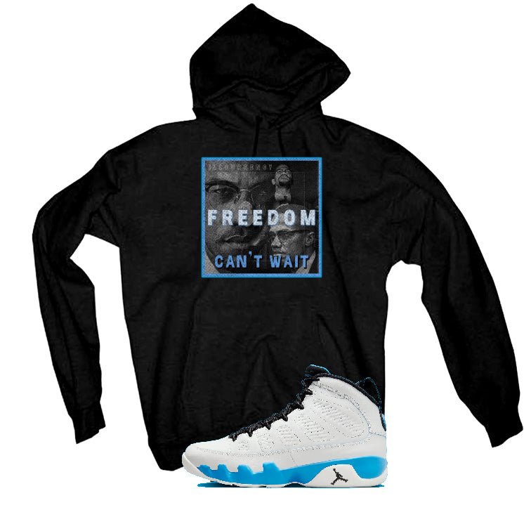 Air Jordan 9 “Powder Blue” | illcurrency Black T-Shirt product image 3