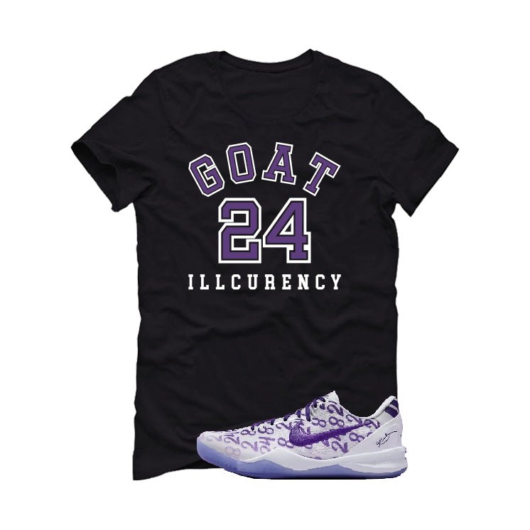 Nike Kobe 8 "Court Purple" | illcurrency Black T-Shirt product image 2