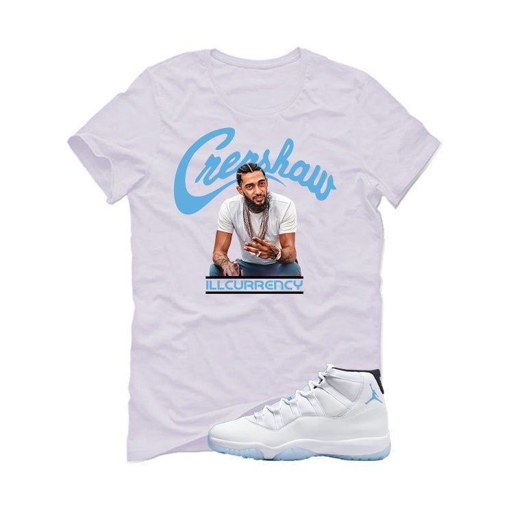 Air Jordan 11 Legend Blue White T-Shirt (Crenshaw) product image 2
