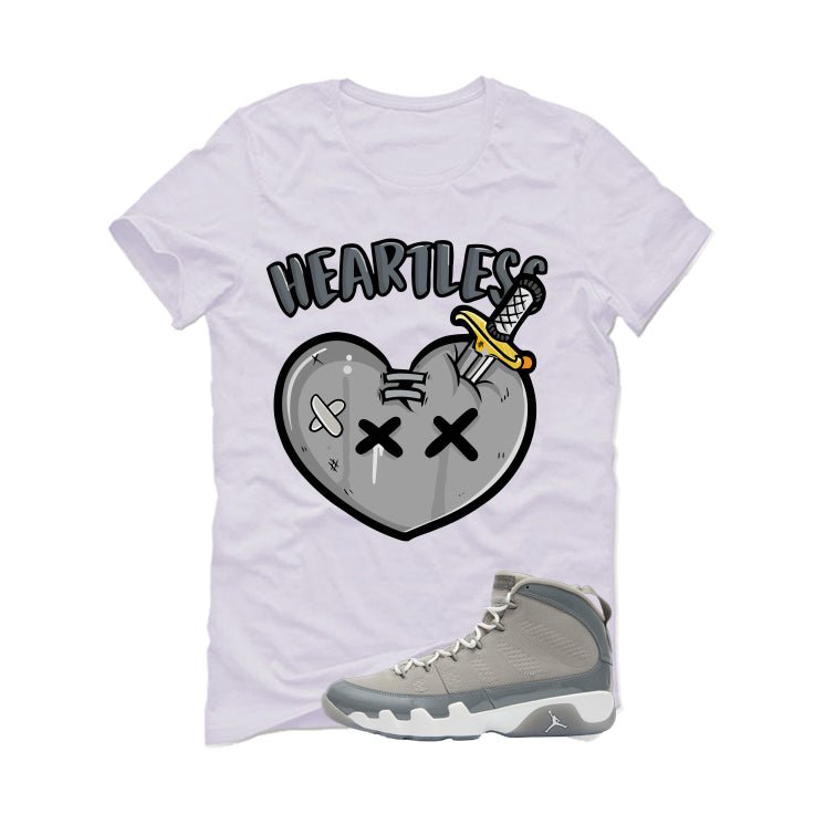 Air Jordan 9 Cool Grey White T-Shirt (Heartless) product image 2