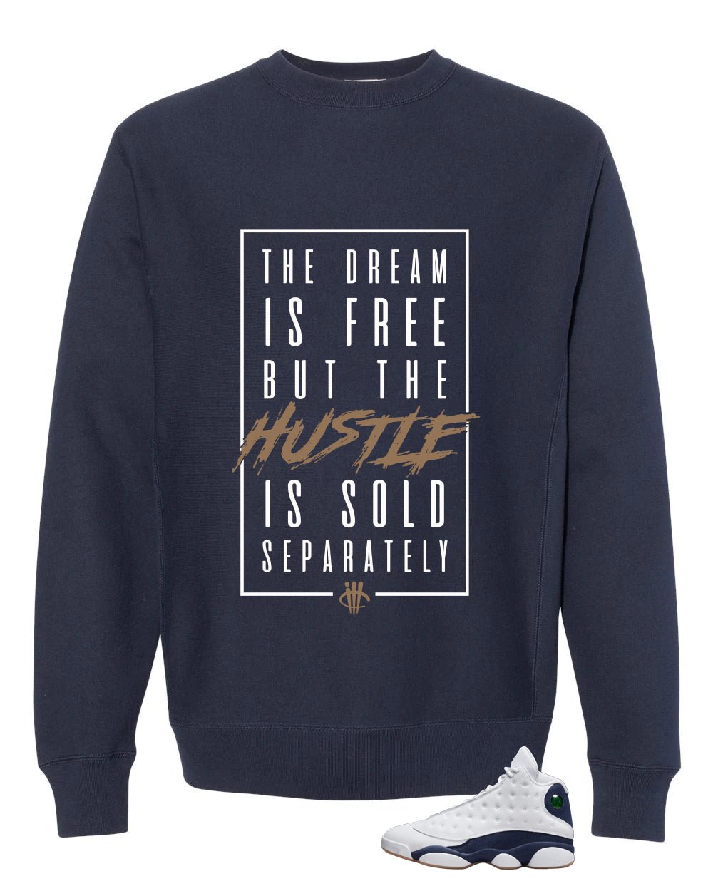 Air Jordan 13 Midnight Navy Blue T-Shirt (Dream is Free) product image 4