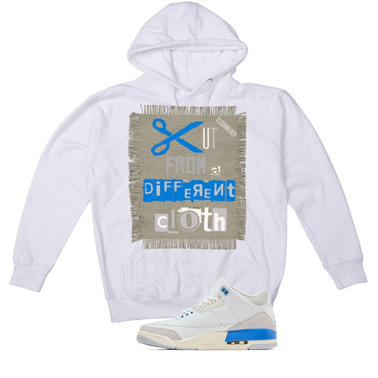 Air Jordan 3 Lucky Shorts White T-Shirt (Cut from a product image 3