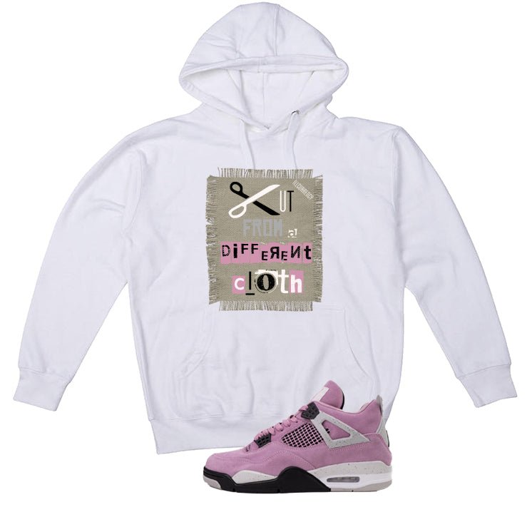 Air Jordan 4 WMNS Orchid White T-Shirt (Cut from a product image 3