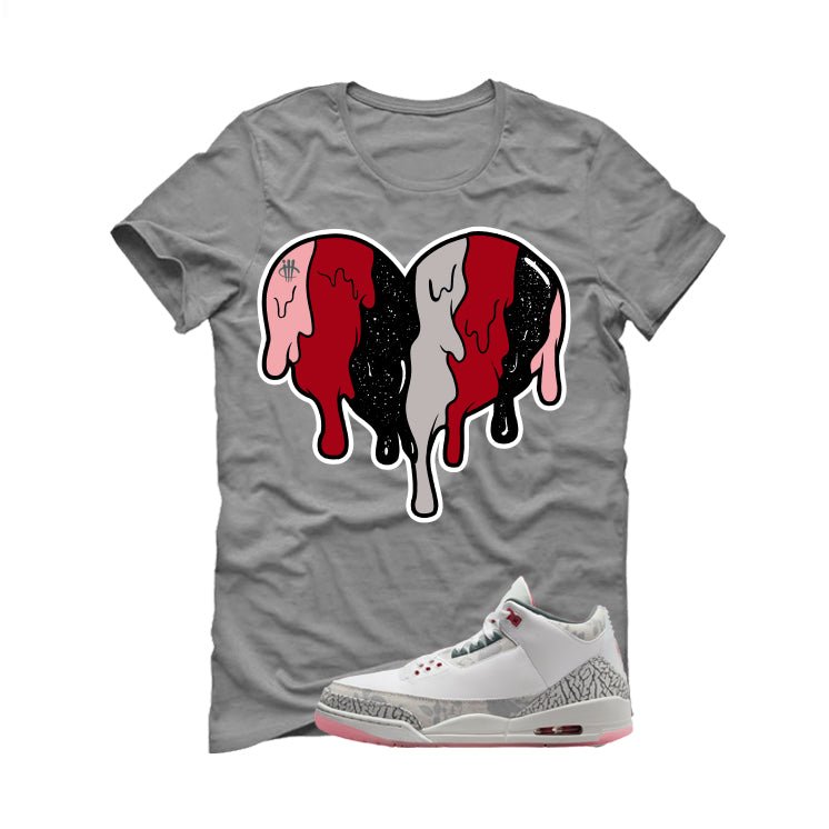 Air Jordan 3 Wings Grey T-Shirt (Heart)| illcurrency product image 2