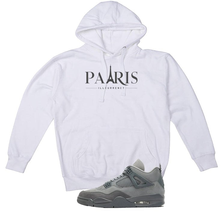 Air Jordan 4 Paris Olympics White T-Shirt illcurrency product image 3