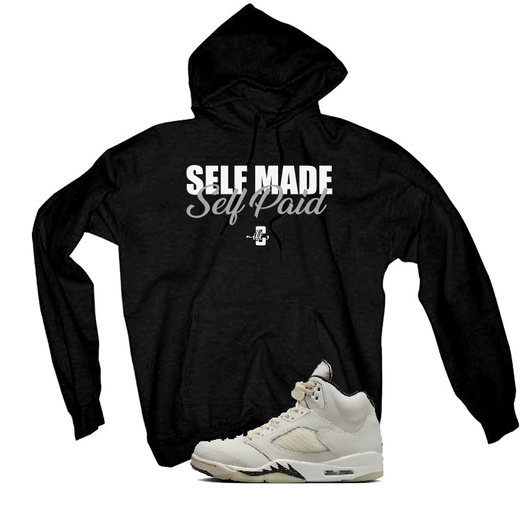 Air Jordan 5 SE “Sail” | illcurrency Black T-Shirt (Self product image 3