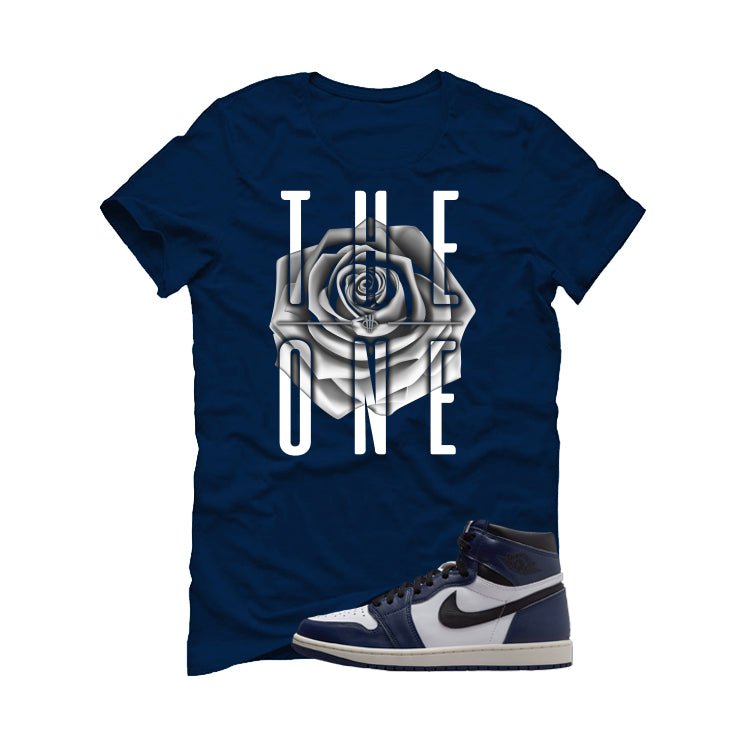 Air Jordan 1 High OG Midnight Navy Blue T-Shirt (The One) product image 2