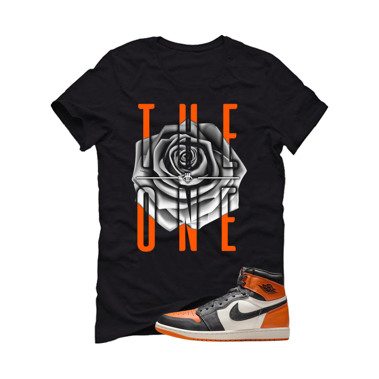 Air Jordan 1 High OG Shattered Backboard Black T-Shirt (The product image 2