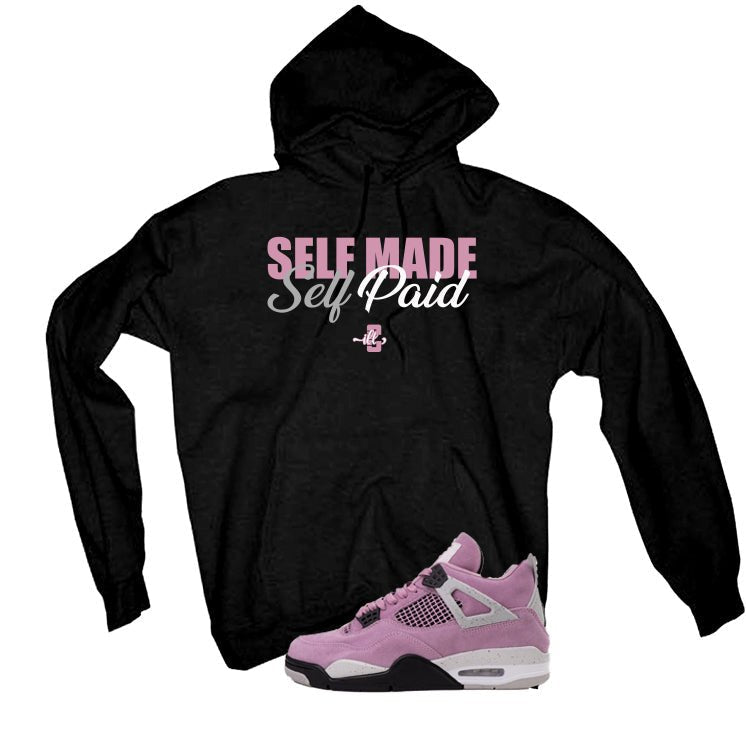 Air Jordan 4 WMNS Orchid Black T-Shirt (Self Made Paid) product image 3