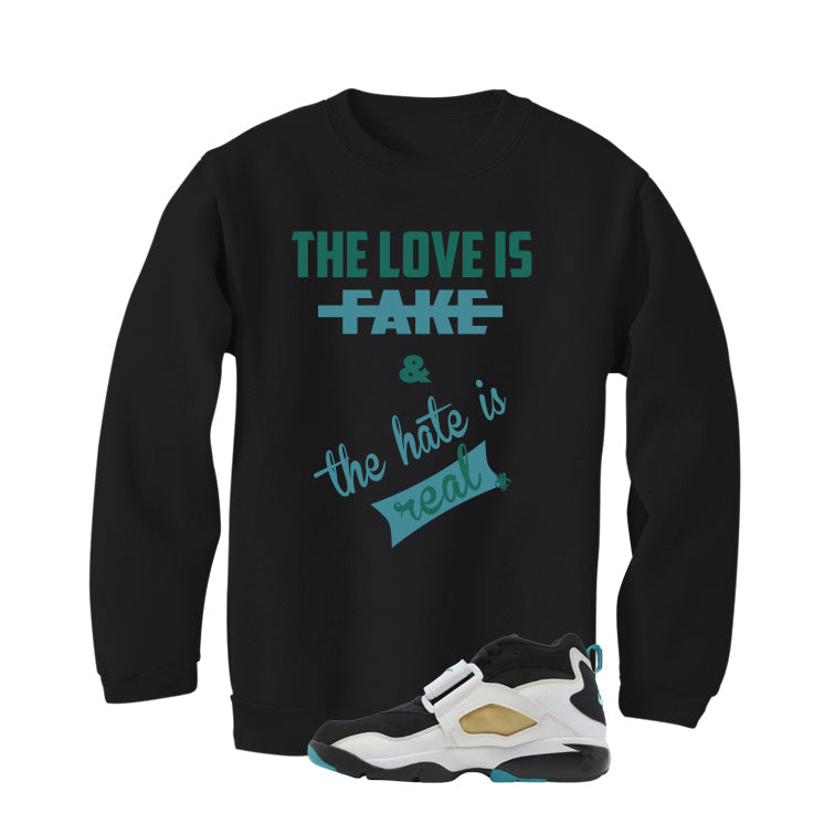 Nike Air Diamond Turf Emerald Black T-Shirt (Love Is Fake) product image 4