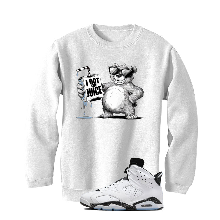 Air Jordan 6 Reverse Oreo White T-Shirt (I got the juice) product image 4