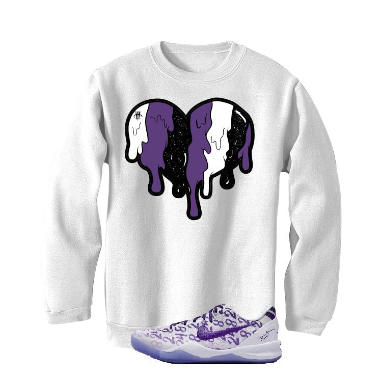 Nike Kobe 8 "Court Purple" | illcurrency White T-Shirt product image 4