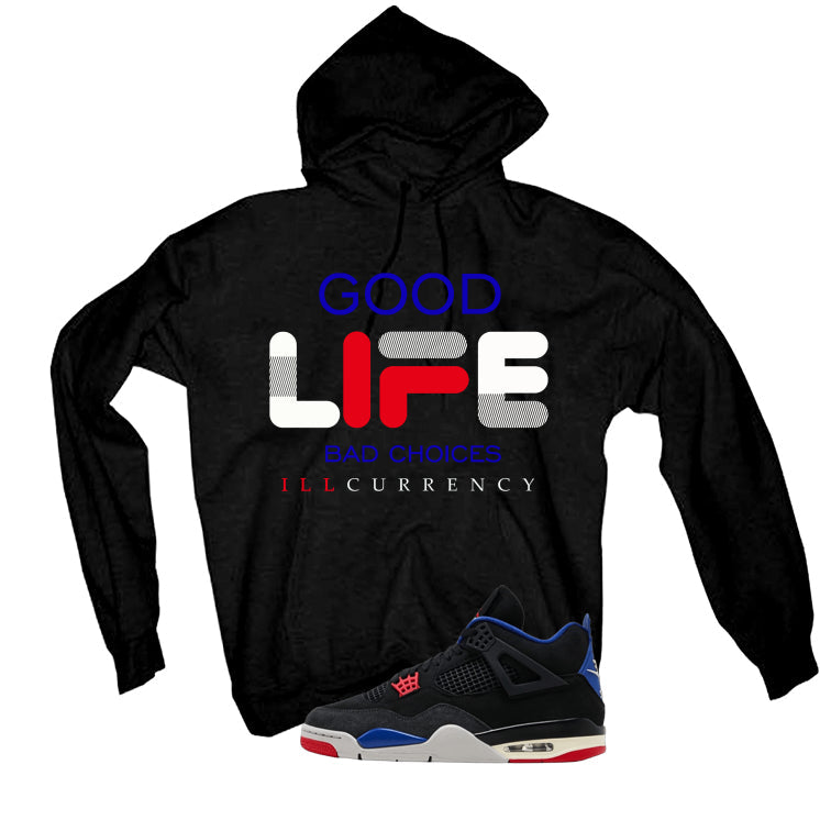 Air Jordan 4 Rare Black T-Shirt (Bad Choices)| illcurrency product image 3