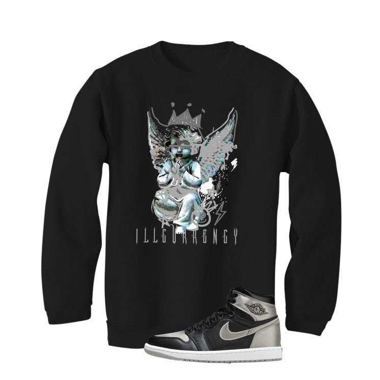 Air Jordan 1 High OG WMNS Satin Shadow Black T-Shirt product image 4