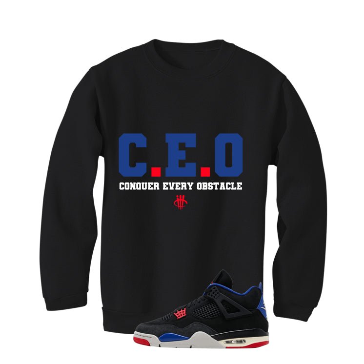 Air Jordan 4 Rare Black T-Shirt (Ceo)| illcurrency product image 4