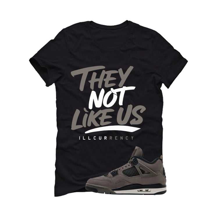 Air Jordan 4 Cave Stone Black T-Shirt (They not like us) product image 2