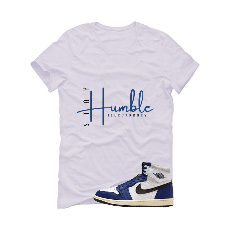Air Jordan 1 Rare Deep Royal Blue White T-Shirt (Stay product image 2