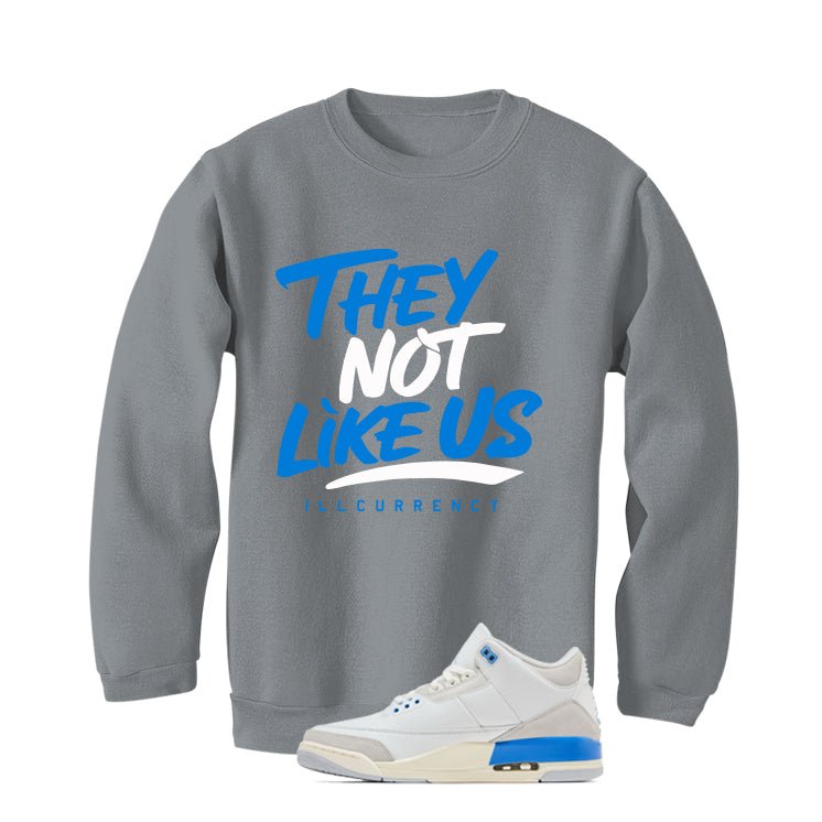 Air Jordan 3 Lucky Shorts Grey T-Shirt (They not like us) product image 4