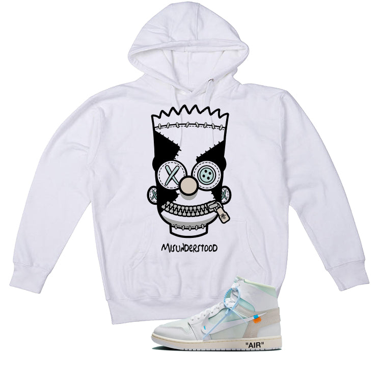 Off-White x Air Jordan 1 High OG Alaska Matching T-Shirt product image 3