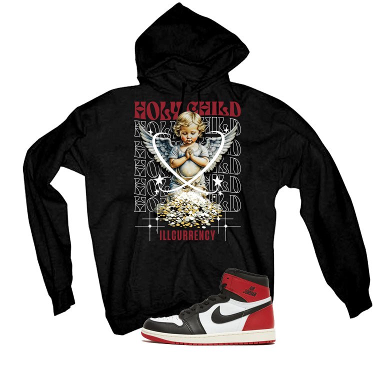 Air Jordan 1 High OG Black Toe Reimagined T-Shirt (Holy product image 3