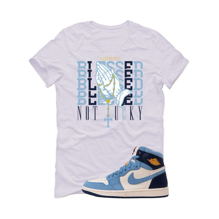 Air Jordan 1 High OG WMNS First in Flight White T-Shirt product image 2