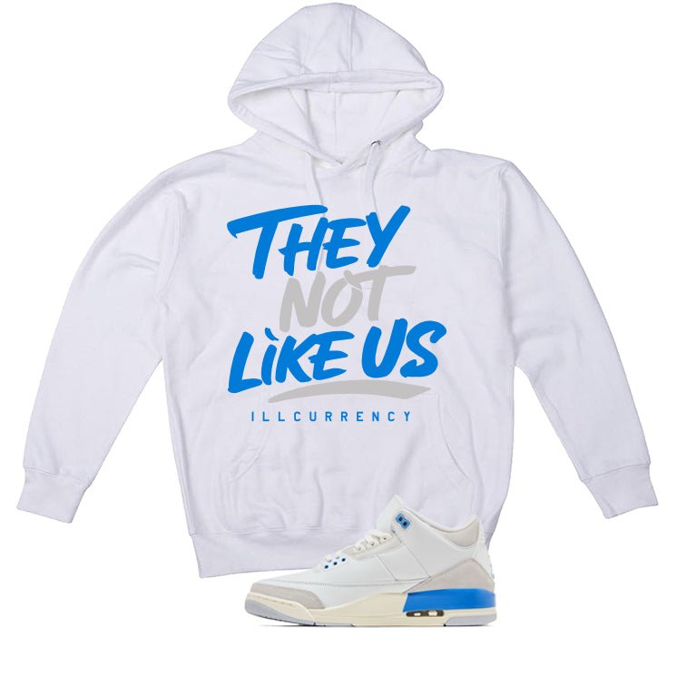 Air Jordan 3 Lucky Shorts White T-Shirt (They not like us) product image 3