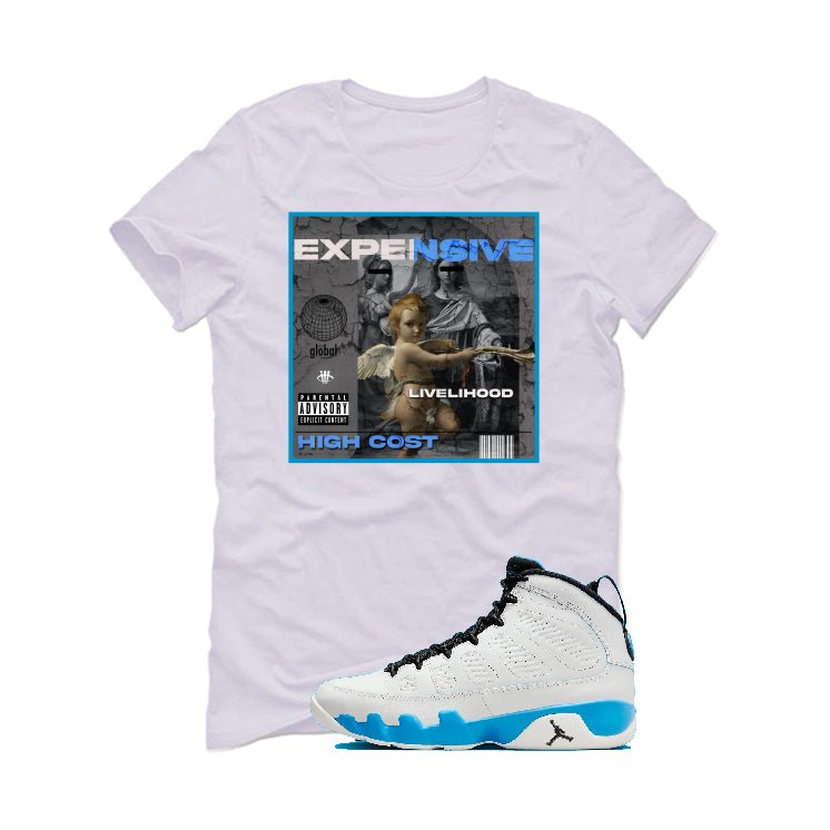 Air Jordan 9 “Powder Blue” | illcurrency White T-Shirt product image 2