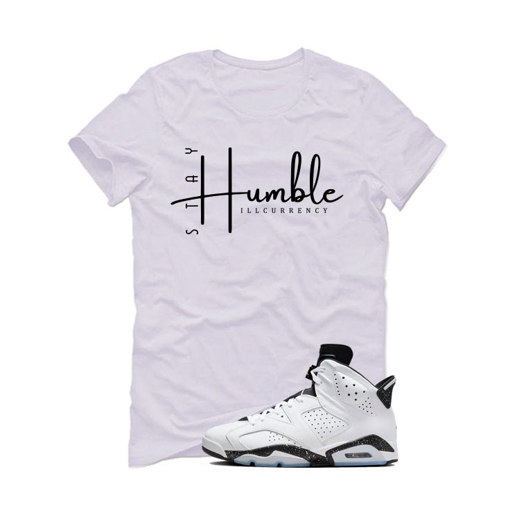 Air Jordan 6 Reverse Oreo White T-Shirt (Stay Humble) product image 2