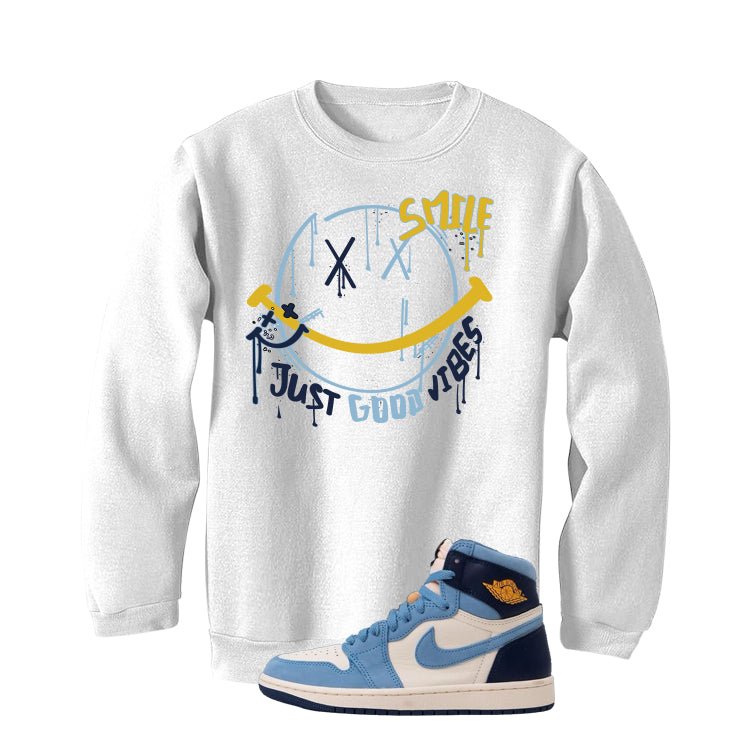 Air Jordan 1 High OG WMNS First in Flight White T-Shirt product image 4