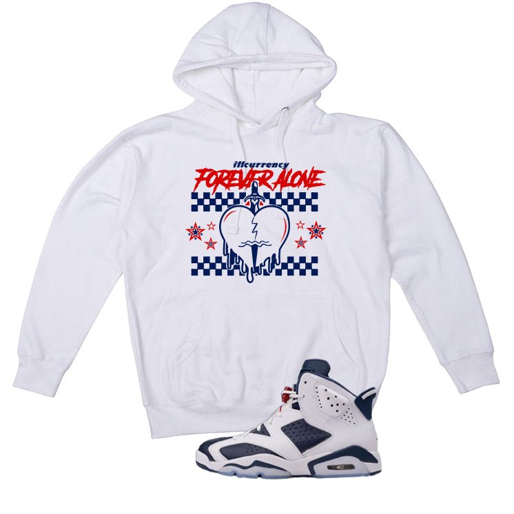 Air Jordan 6 Olympic White T-Shirt (Forever Alone) product image 3