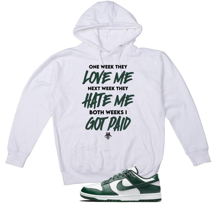 Nike Dunk Low Michigan State White T-Shirt (Paid) product image 3