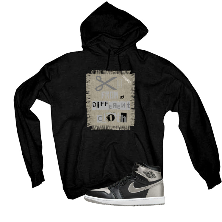 Air Jordan 1 High OG WMNS Satin Shadow Black T-Shirt (Cut product image 3