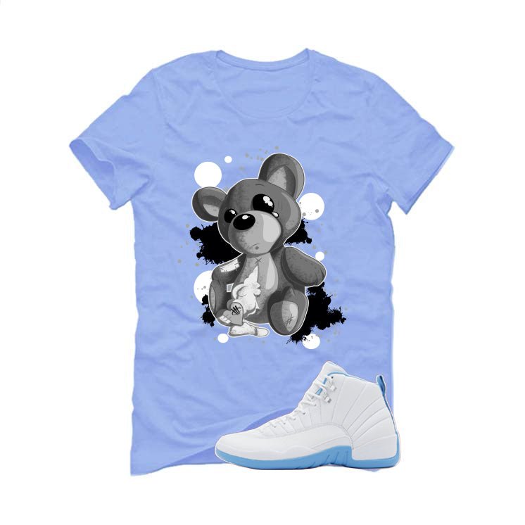 Air Jordan 12 Melo Carolina Blue T-Shirt (Big Teddy) product image 2