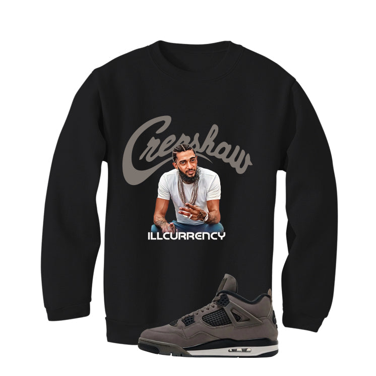 Air Jordan 4 Cave Stone Black T-Shirt (Crenshaw) product image 4