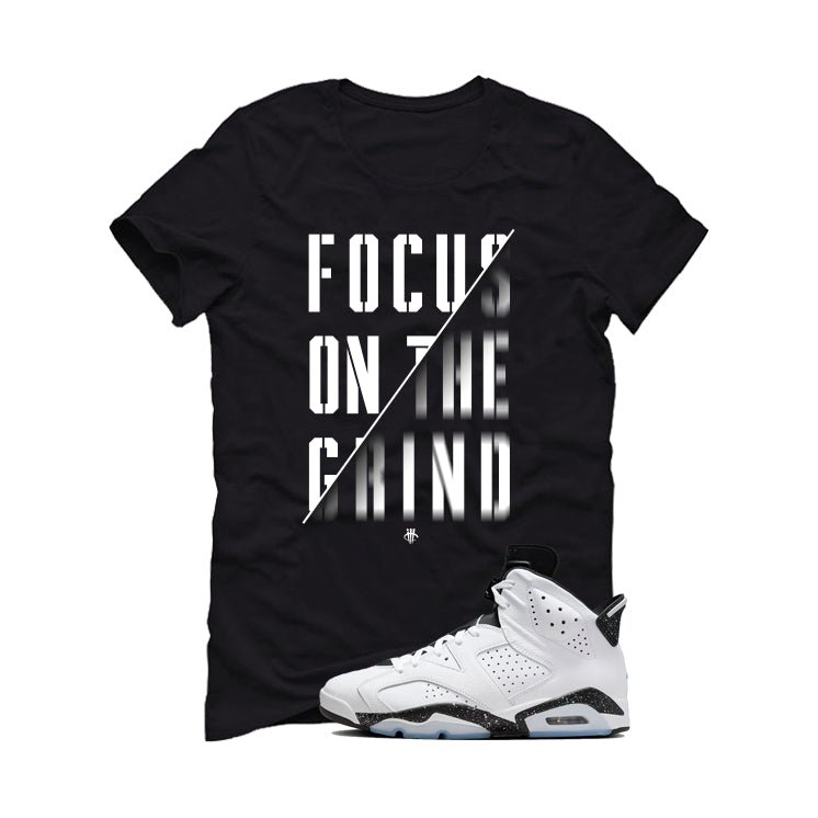 Air Jordan 6 Reverse Oreo Black T-Shirt (Focus)| illcurrency product image 2