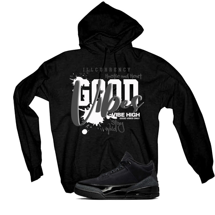 Air Jordan 3 Black Cat T-Shirt (Vibes)| illcurrency product image 3