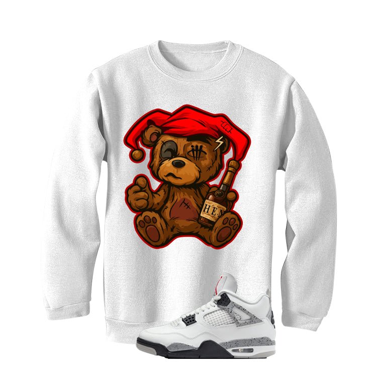 Air Jordan 4 White Cement T-Shirt (Teddy Henny)| illcurrency product image 4