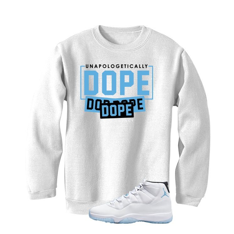 Air Jordan 11 Legend Blue White T-Shirt (DOPE)| illcurrency product image 4