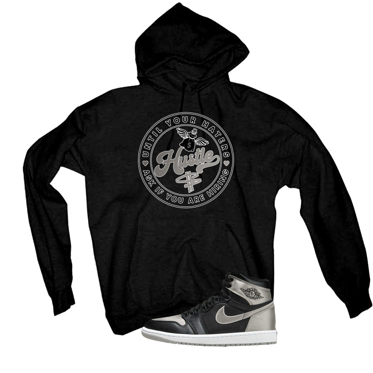 Air Jordan 1 High OG WMNS Satin Shadow Black T-Shirt product image 3
