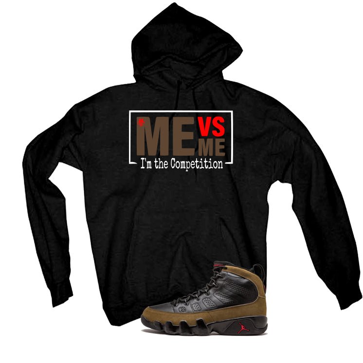 Air Jordan 9 Olive Black T-Shirt (Me vs Me)| illcurrency product image 3