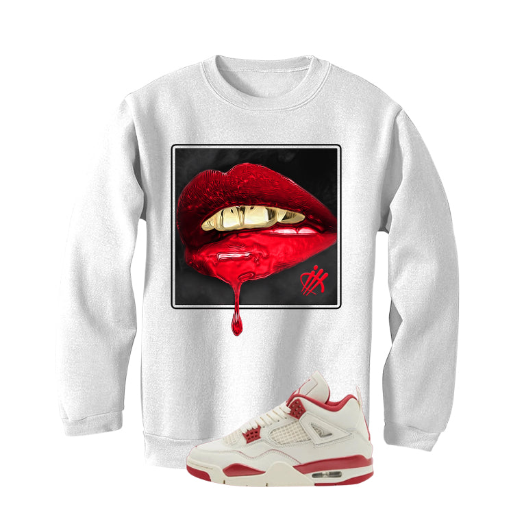 Air Jordan 4 Valentine’s Day (Sierra Red) Matching T-Shirt product image 4